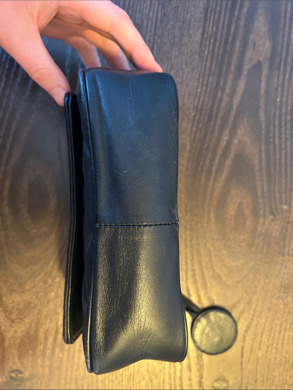 Chanel Black Quilted Leather Clutch - Picture 5 of 7